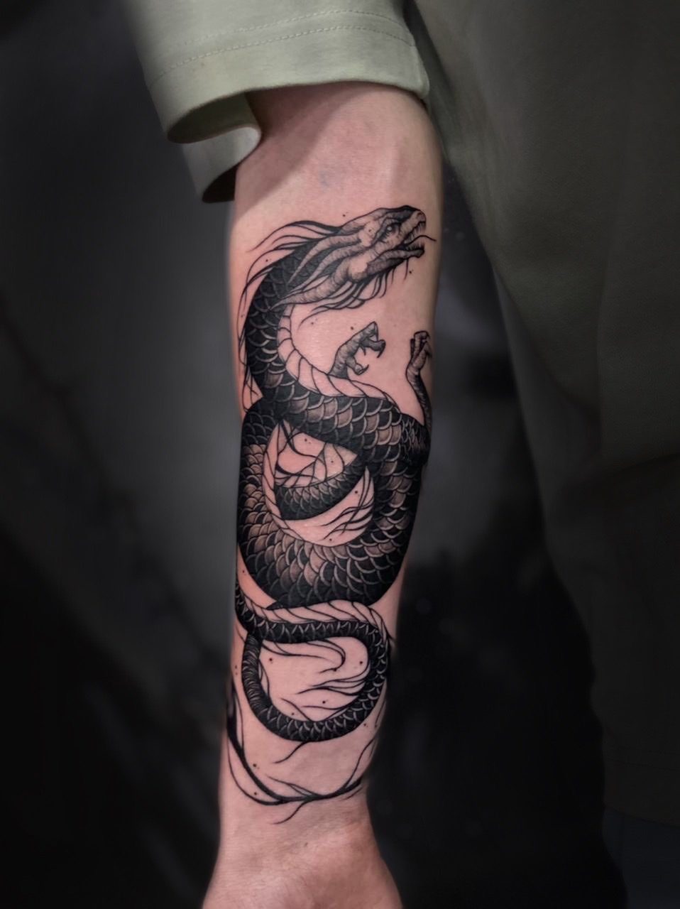 Татуировки дракон: значение и 204 фото и эскизов